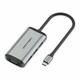 Vention Multi-function USB-C to HDMI/VGA/USB3.0*3/PD Docking Station, 0.15m VEN-TGSHB