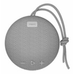 Bluetooth zvučnik, STREETZ CM764, IPX7, mikrofon, sivi