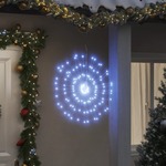 vidaXL Božićna svjetla zvjezdani prasak 140 LED 4 k hladna bijela 17cm