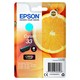 EPSON T3342 (C13T33424012), originalna tinta, azurna, 4,5ml