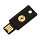 Yubico sigurnosni ključ YubiKey 5 NFC, dodirni gumb, crni