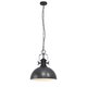 EGLO 43052 | Combwich Eglo visilice svjetiljka 1x E27 crno, krem