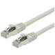 Value 21.99.0700 RJ45 mrežni kabel, Patch kabel cat 6 S/FTP 0.50 m siva 1 St.