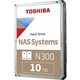 Toshiba N300 HDWG11AUZSVA HDD, 10TB, SATA, 10000rpm/7200rpm, 128MB cache, 3.5", zlatni