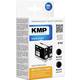 KMP patrona tinte zamijenjen Brother LC1000BK kompatibilan 2-dijelno pakiranje crn, crn B75D 1035,4021