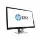 HP Elite Display E242 monitor, IPS, 24", 16:10/16:9, 1920x1080/1920x1200, HDMI, Display port, VGA (D-Sub), USB
