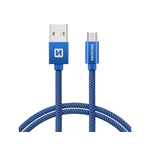 Swissten USB - micro USB kabel, plavi, 1,2m
