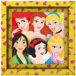 Disney Princeze puzzle sa okvirom 60kom - Clementoni