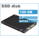 SSD 120GB, 2.5", SATA3, 36mj