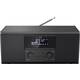 Hama DR1550CBT desktop radio DAB+ (1012), UKW (1014) Bluetooth®, CD, USB crna