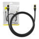 Mrežni kabel cat.8 Baseus Ethernet RJ45, 40Gbps, 1m (crni) (paket od 5 komada)