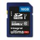 INTEGRAL 16GB SDHC UltimaPro CLASS10 80MB UHS-I U1 memory card