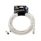 GBC antenski kabel, + 9.5mm, m/m adapter, bijeli, 10.0m