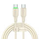 Kabel USB-C do USB-C Mcdodo CA-4770 65W 1.2m (bež)