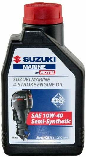 Suzuki Marine 4-Stroke Engine Oil SAE 10W-40 Semi-Synthetic 1 L