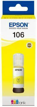 Tinta EPSON EcoTank/ITS 106 yellow