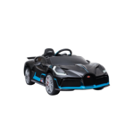 Licencirani auto na akumulator Bugatti Divo - crni/lakirani