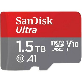 "CARD 1.5TB SanDisk Ultra microSDXC 150MB/s +Adapter"