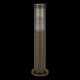 EGLO 900986 | Helsinki Eglo podna svjetiljka 45cm sa senzorom 1x E27 IP44 rdža smeđe, prozirna crna