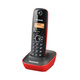 Panasonic KX-TG1611FXR bežični telefon, DECT, crni/crveni