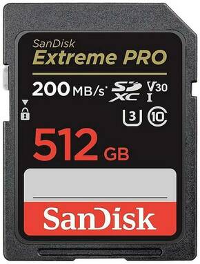 SanDisk Extreme PRO sdxc kartica 512 GB Class 10 UHS-I otporan na udarce