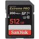 SanDisk Extreme PRO sdxc kartica 512 GB Class 10 UHS-I otporan na udarce, vodootporan