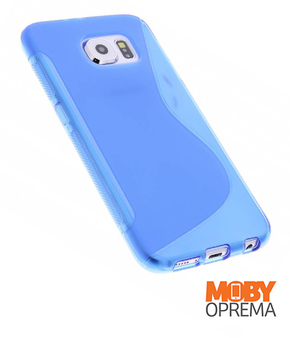 Samsung Galaxy S6 plava silikonska maska