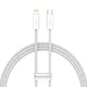 Baseus Dynamic USB-C kabel za Lightning, 23W, 1m (bijeli)