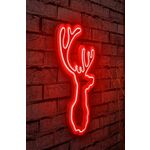 Ukrasna plastična LED rasvjeta, Deer - Red