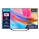 Hisense 75A7KQ televizor, 75" (189 cm), LED/Laser/QLED, Ultra HD, Vidaa OS