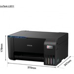 Epson EcoTank L3211 kolor multifunkcijski inkjet pisač, duplex, A4, CISS/Ink benefit, 5760x1440 dpi, Wi-Fi