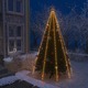 vidaXL Mrežna rasvjeta za božićno drvce s 400 LED žarulja IP44 400 cm