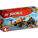 LEGO® Ninjago: Kai i Ras bitka automobila i bicikla (71789)