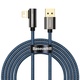 Kabel USB na Lightning Baseus Legend Series, 2.4A, 2m (plavi)