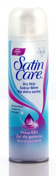 Gillette gel za brijanje Satin Care Dry