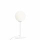 ALDEX 1080B | Pinne Aldex stolna svjetiljka 35cm s prekidačem 1x E14 bijelo, opal