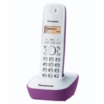 Panasonic KX-TG1611FXF bežični telefon, DECT, bijeli/ljubičasti/rozi