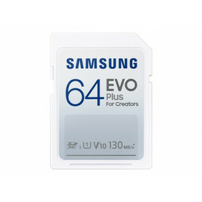 SAMSUNG EVO PLUS SDXC Memory Card 64GB MB-SC64K/EU