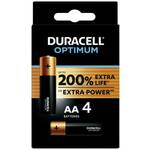 Duracell Optimum mignon (AA) baterija alkalno-manganov 1.5 V 4 St.