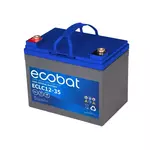 Baterija Ecobat Lead Crystal 12V, 35Ah, VRLA, bez održavanja