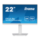 Iiyama ProLite XUB2294HSU-W2 monitor, VA, 21.5"/22", 16:9, 1920x1080, 75Hz, pivot, HDMI, Display port, USB