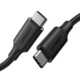 Kabel UGREEN, USB-C 2.0 (M) na USB-C 2.0 (M), 3A, crni, 0.5m