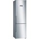 Serie 4, Samostojeći hladnjak sa zamrzivačem na dnu, 203 x 60 cm, Izgled nehrđajućeg čelika, KGN397LEQ