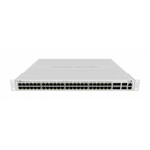 Mikrotik CRS354-48P-4S+2Q+RM mrežni prekidač L3 Gigabit Ethernet (10/100/1000) Podrška za napajanje putem Etherneta (PoE) 1U