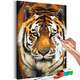 Slika za samostalno slikanje - Asian Tiger 40x60