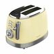 Toster Cecotec Vintage 800 Light Yellow 850 W , 1340 g