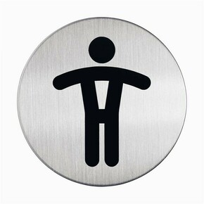 Piktogram: muški WC - Φ 83 mm