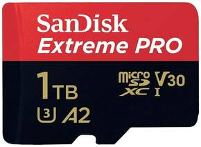SanDisk Extreme PRO microsdxc kartica 1000 GB Class 10 UHS-I otporan na udarce