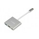 IBOX IUH3CFT1 HUB sučelja USB 3,2 GEN 1 (3.1 GEN 1) TIP-C 5000 MBIT/S Silver