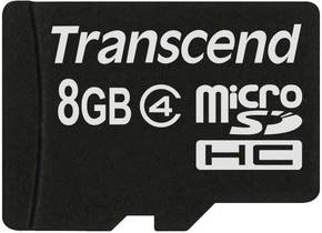 Transcend Standard microsdhc kartica 8 GB Class 4